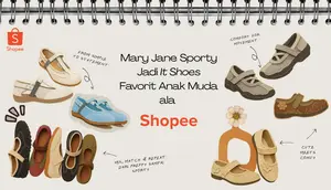 Tren Mary Jane Sporty Makin Populer, Shopee Buka Peluang Brand Lokal Tampil Lebih Stylish