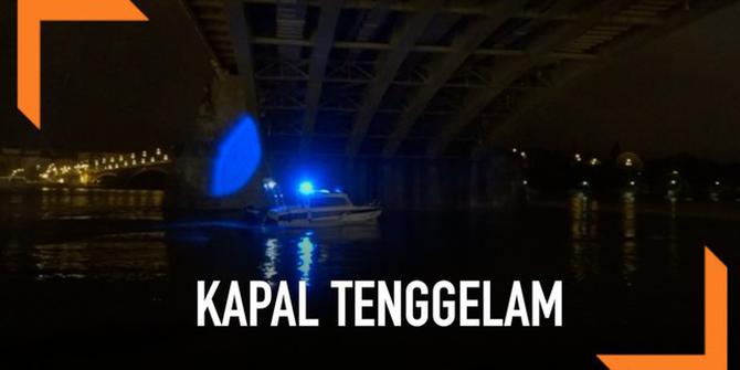 VIDEO: Detik-Detik Kapal Hungaria Tenggelam, 7 Tewas 21 Hilang