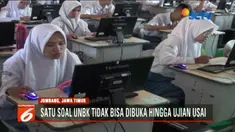 Di antaranya satu soal tidak bisa dibuka hingga menjelang usainya waktu ujian.