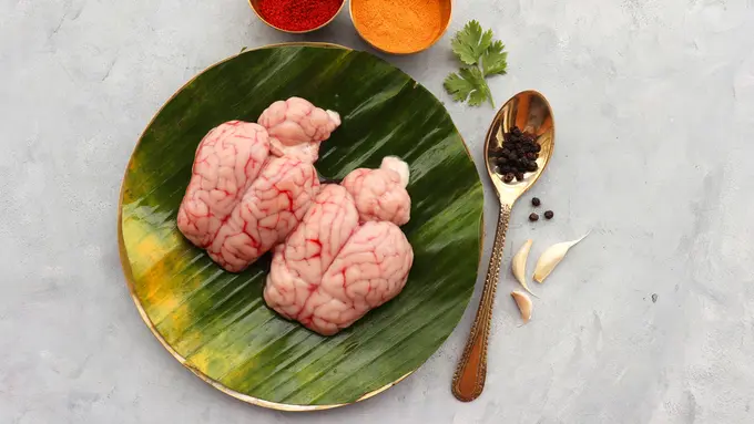 cara mengolah otak sapi kambing resep