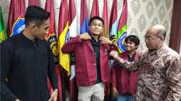 Lima pemain Persebaya daftar kuliah di UM Surabaya. (Dian Kurniawan/Liputan6.com)