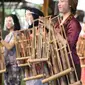 Pertunjukan Regular Bambu dari Saung Angklung Udjo. (dok. Instagram @saungangklungudjo/https://www.instagram.com/p/CJ2UibIJm9b/)