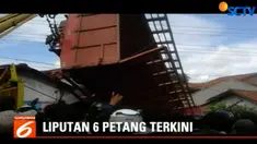 Dugaan sementara truk naas yang meluncur dengan kecepatan tinggi dari arah selatan karena rem tidak berfungsi dengan baik