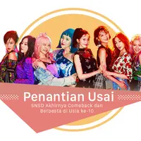 Akhirnya, SNSD meluncurkan comeback yang begitu dinanti yang jadi perayaan 10 tahun hari jadi. (Foto: Twitter/GirlsGeneration, Desain: Nurman Abdul Hakim/Bintang.com)