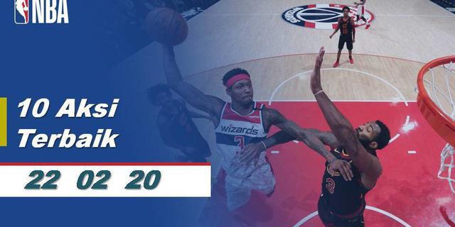 VIDEO: 10 Aksi Terbaik NBA 22 Februari 2020