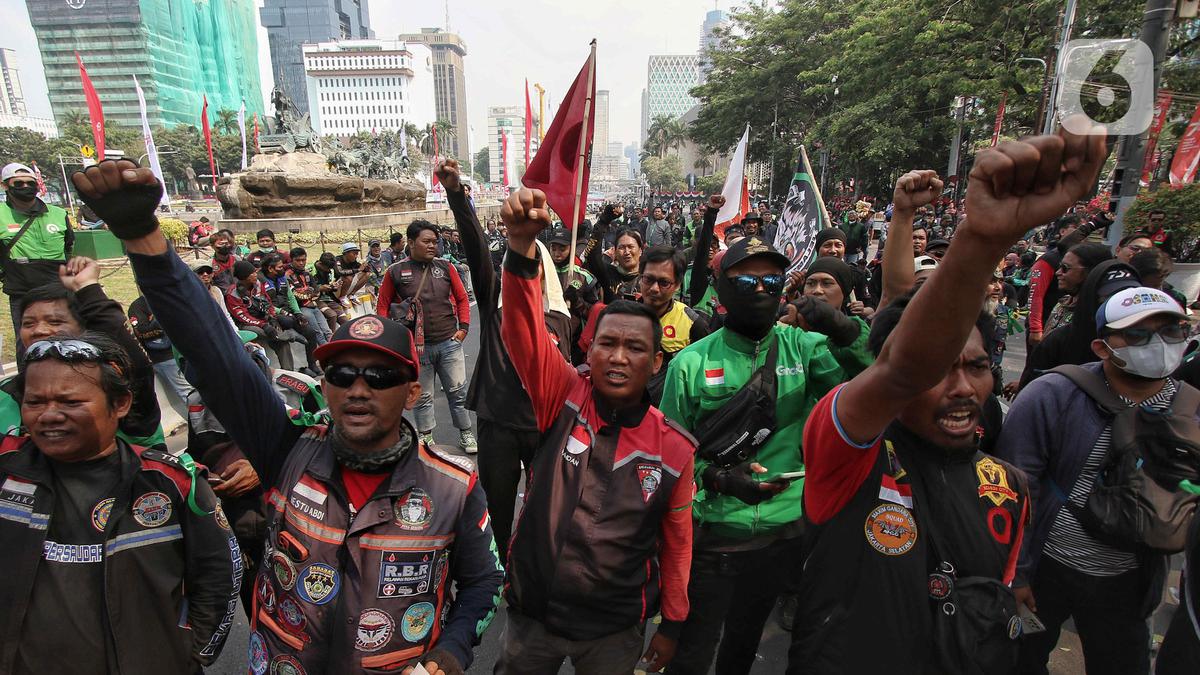 7 Fakta Demo Pengemudi Ojol di Patung Kuda Jakarta, Ungkap Perlakuan Operator Terhadap Mitra Berita Viral Hari Ini Jumat 20 September 2024