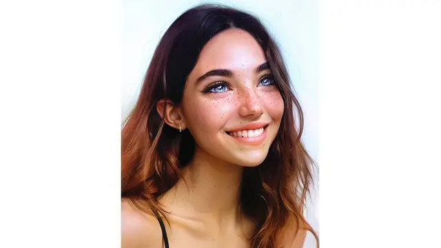 7 Ilustrasi Digital Wanita Ini Mirip Manusia Asli, Bikin Takjub
