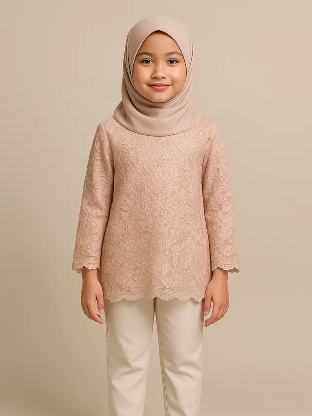 Inspirasi Baju Brokat Anak yang Elegan dan Menggemaskan (Foto: ChatGPT)