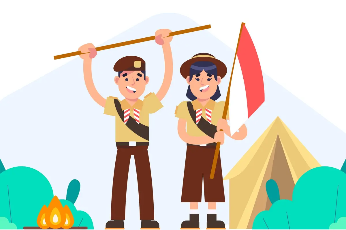 Ilustrasi pramuka