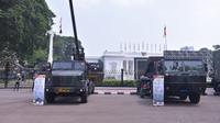 112 Alutsista digelar di depan Istana Merdeka Jakarta dalam rangka HUT ke-76 TNI. (Foto: Puspen TNI)