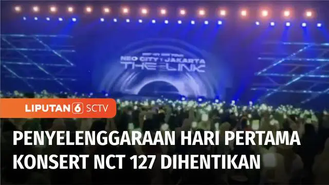 Polisi membubarkan secara paksa, konser boy band asal Korea Selatan, NCT 127 di Indonesia Convention Exhibition (ICE) BSD, Tangerang, Banten, Jumat (4/11) malam. Langkah ini diambil untuk keselamatan penonton yang pingsan akibat berdesakan di depan p...