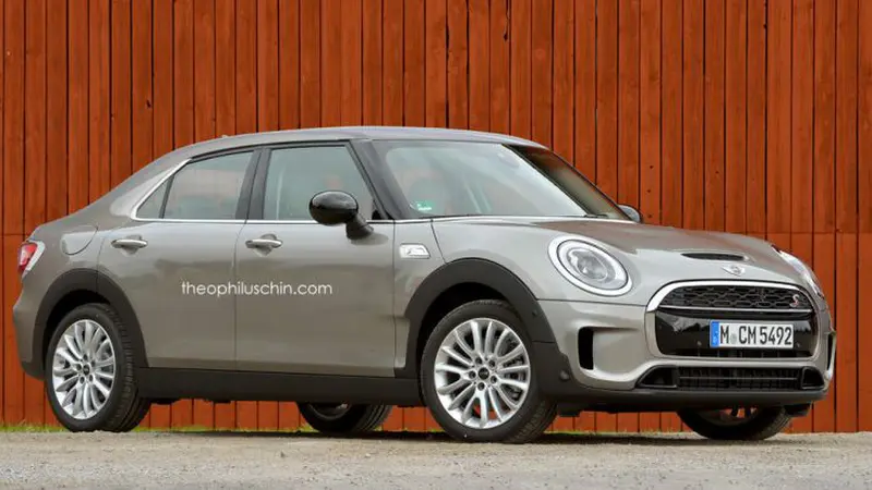 Mini Bikin Sedan, Kawin Silang Desain Paceman dan Clubman