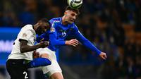 Momen Italia kandas dari Jerman di ajang UEFA Nations League. (Marco BERTORELLO / AFP)