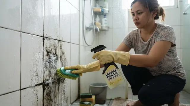 9 Cara Menghilangkan Jamur Hitam di Kamar Mandi, Ampuh dan Mudah Dilakukan