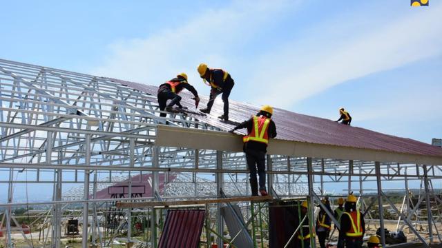Kementerian PUPR membangun 1.200 Hunian Sementara bagi korban gempa di Kota Palu, Kabupaten Sigi, dan Donggala, di Sulawesi Tengah. Dok Kementerian PUPR