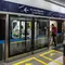 Penumpang menaiki moda transportasi MRT di Stasiun Bundaran HI, Jakarta, Sabtu (18/2/2023). Dengan dijadikannya MRT Jakarta sebagai objek vital, pengamanan terhadap jalur, stasiun, depo, hingga fasilitas operasi seperti gardu listrik MRT Jakarta dilakukan berdasarkan ketentuan dalam peraturan perundang-undangan mengenai perkeretaapian dan pedoman pengamanan objek vital nasional. (Liputan6.com/Faizal Fanani)