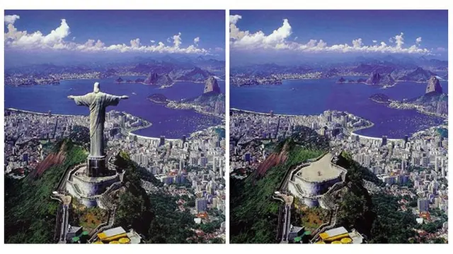 7 Editan Foto Tempat Terkenal Tanpa Landmarknya Ini Tampak Asing