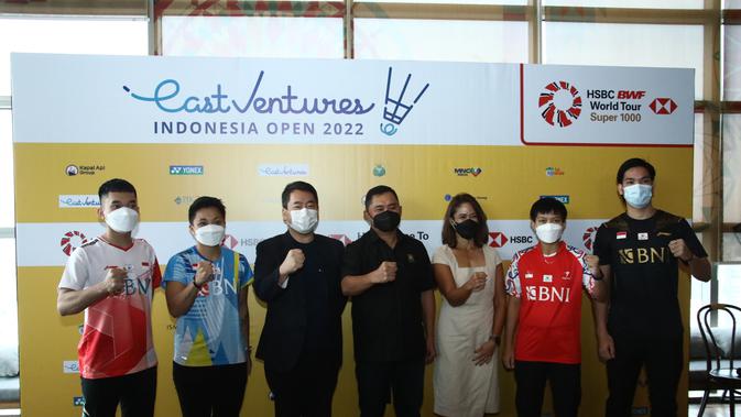 <p>Sekretaris Jenderal PP PBSI Muhammad Fadil Imran dalam jumpa pers East Ventures Indonesia Open 2022 di Jakarta, Rabu (25/4/2022). (foto: PP PBSI)</p>