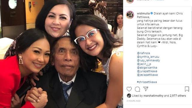 Unggahan Widi Mulia di Instagram. (Foto: Dok. Instagram @widimulia)