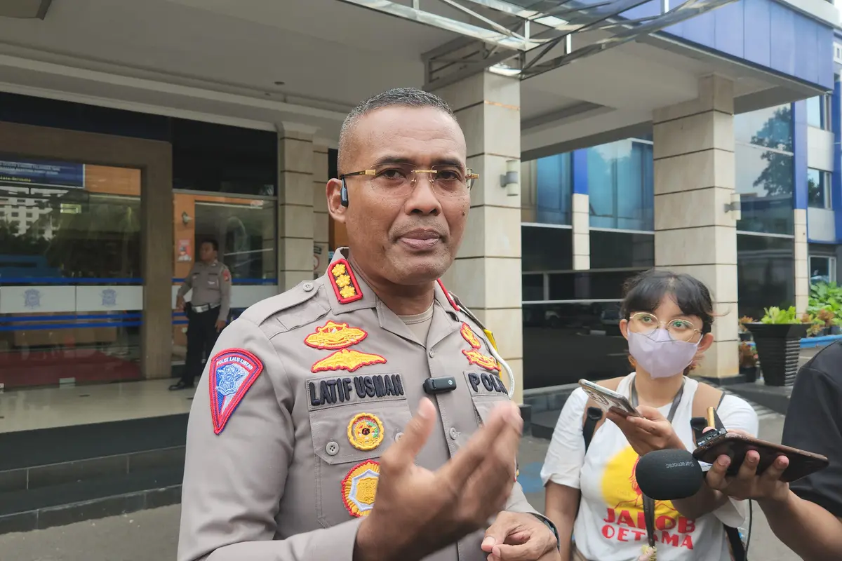 Dirlantas Polda Metro Jaya Kombes Latif Usman.
