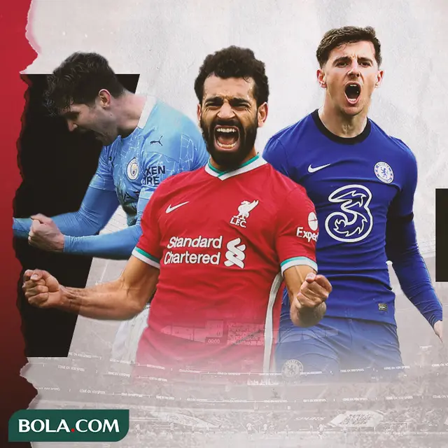 Mohamed Salah, John Stone dan Mason Mount