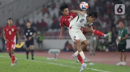 Sebelumnya, pada laga normal atau 2 kali 45 menit, Timnas Indonesia U-23 bermain imbang dengan Thailand 1-1. (Liputan6.com/Helmi Fithriansyah)