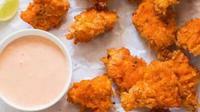 Resep ayam pop corn rumahan. (dok. Cookpad @cookmedia)