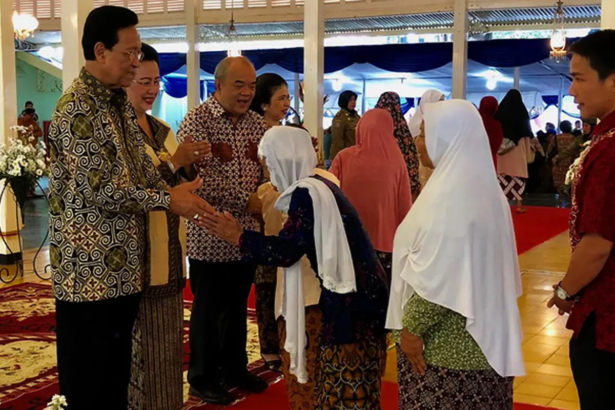 Halalbihalal di Bangsal Kepatihan Yogyakarta