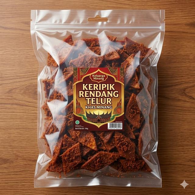 Rahasia Keripik Rendang Telur Tetap Renyah hingga 6 Bulan, Ternyata Ini ...