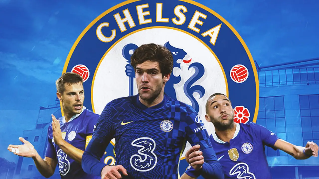 Chelsea - Cesar Azpilicueta, Marcos Alonso, Hakim Ziyech