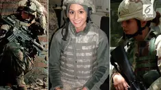 Setelah bosan jadi tentara dan merasa bahwa dunia perang itu suram, seorang wanita asal AS putuskan jadi model seksi dan personal trainer.