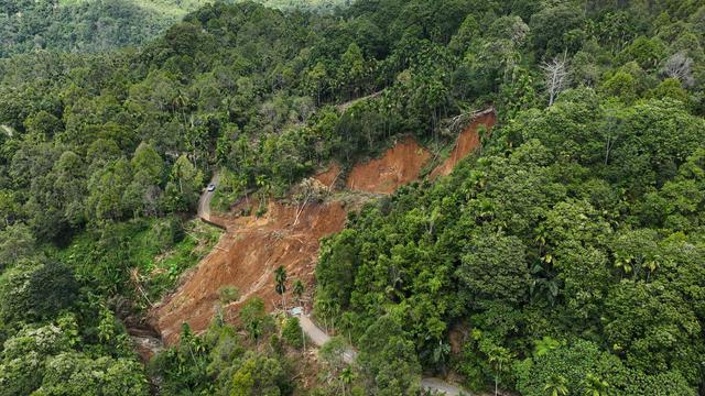 Potret Jalur Darat di Bener Meriah Aceh yang Terputus akibat Banjir Bandang Sumatra