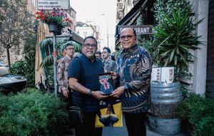 Wagub Rano Karno bertemu Duta Besar Republik Indonesia untuk Italia, Junimart Girsang (Istimewa)