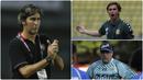 Masih belum jelasnya kelanjutan kompetisi Shopee Liga 1 di tengah pandemi Corona tidak membuat sejumlah pelatih asing di Liga 1 hengkang dari Indonesia. Berikut 6 pelatih asing yang tetap setia menunggu Shopee Liga 1 berlanjut. (kolase foto Bola.com)