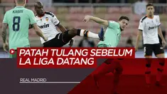 Berita Video tentang Pemain Real Madrid, Luka Jovic Mengalami Patah Tulang Sebelum La Liga Berjalan