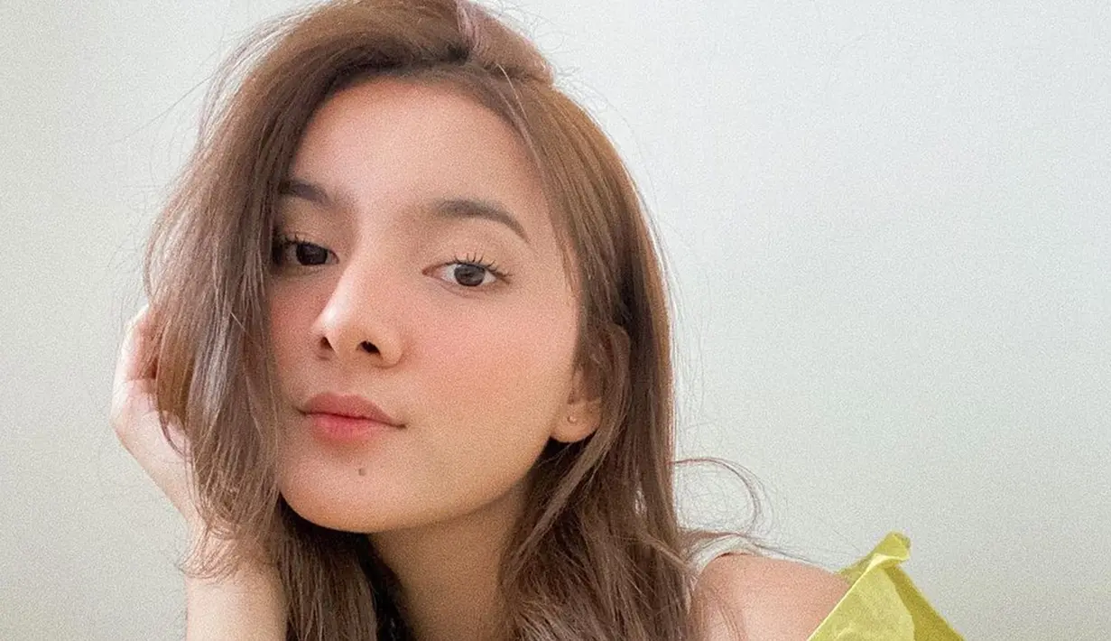 Kecantikan Nabila Zavira semakin terpancar ketika selfie. Tatanan rambut hingga polesan makeup jadi terlihat jelas ketika mengambil foto sendiri. Menilik dari laman Instagramnya, artis yang terjun ke industri hiburan Tanah Air sejak tahun 2012 ini memang sering melakukan selfie yang memamerkan wajah cantiknya. (Liputan6.com/IG/@nabilazaviraa_)