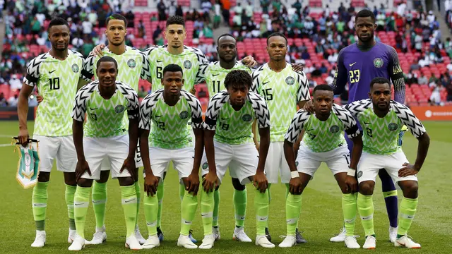 Jersey Nigeria, Piala Dunia 2018, Rusia