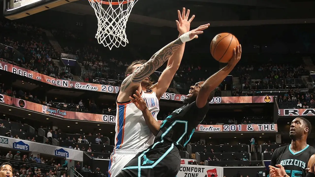 Oklahoma City Thunder Vs Charlotte Hornets 