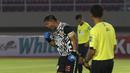 Persija Jakarta patut berterima kasih kepada Andritany Ardhiyasa. Berkat kecemerlangannya di adu tendangan penalti, tim berjulukan Macan Kemayoran itu melenggang ke babak final Piala Menpora 2021. (Foto: Bola.com/Ikhwan Yanuar)
