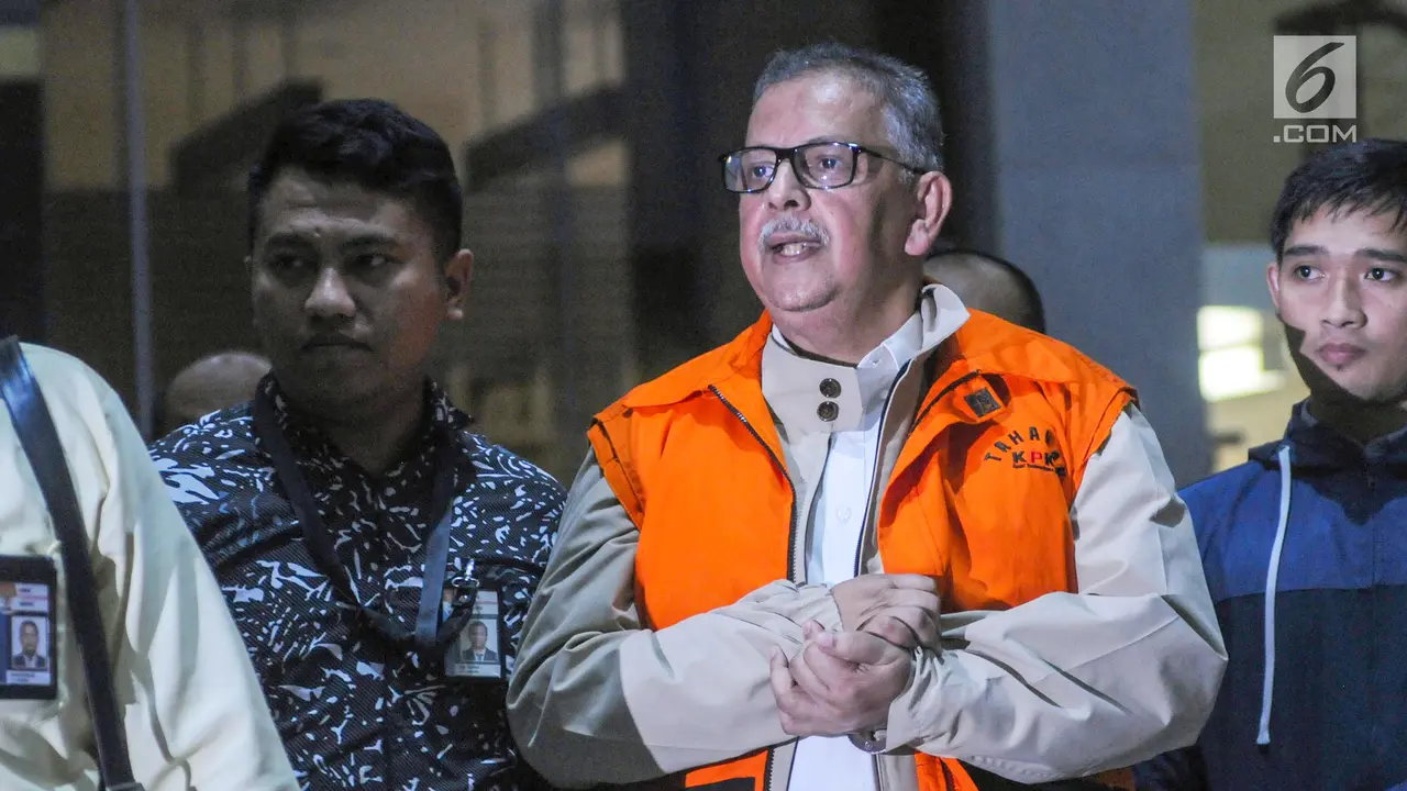 Dirut PLN nonaktif Sofyan Basir Resmi Ditahan KPK