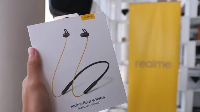 Realme Buds Wireless. Liputan6.com/Keenan Pasha