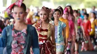 Kartini Masa Kini Berkompetisi di Festival Kebaya Banyuwangi