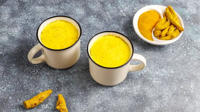 Ilustrasi kunyit asam