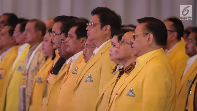 Didampingi Airlangga, Wapres Jusuf Kalla Hadiri Penutupan Munaslub Partai Golkar