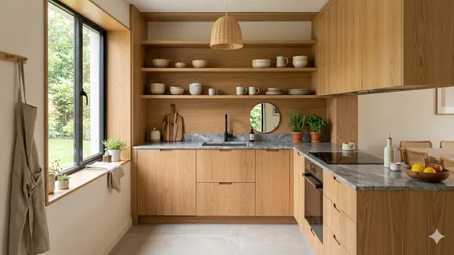 Model Dapur Minimalis dari Kayu