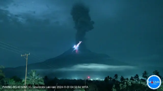 Gunung Lewotobi Laki-laki