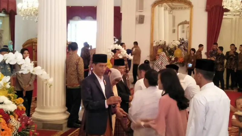 Sejumlah Pejabat Negara Hadir di Acara Open House Jokowi