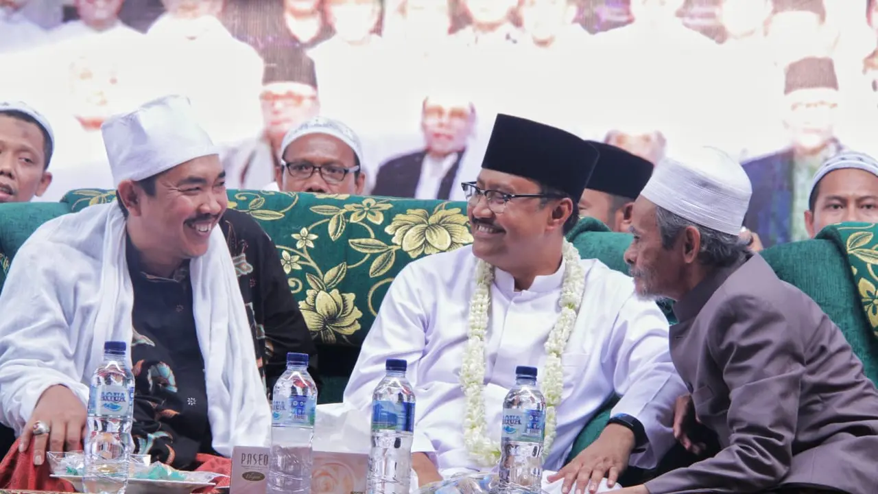 Ikrar Relawan Gus Ipul-Puti Sapu Jagat untul Pilkada Jatim 2018