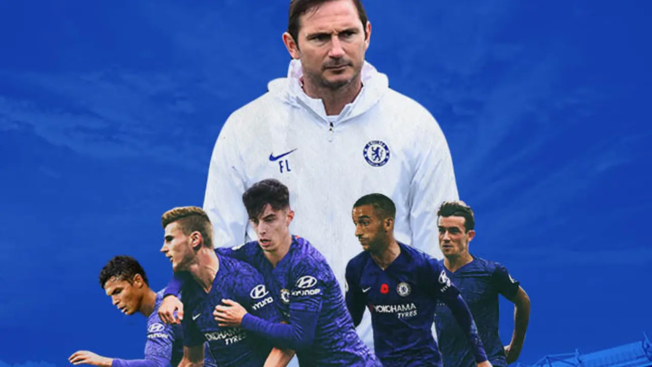 Chelsea - Frank Lampard, Hakim Ziyech, Thiago Silva, Kai Havertz, Timo Warner, Ben Chilwell