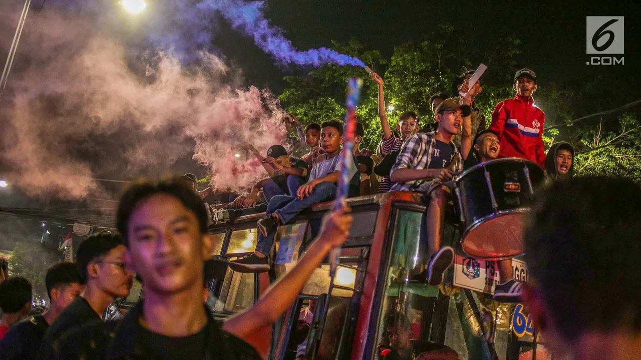 Semarak Malam Takbiran Menyambut Idul Fitri di Tanah Abang